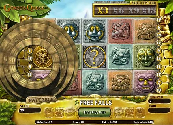 bonus gonzo's quest extreme