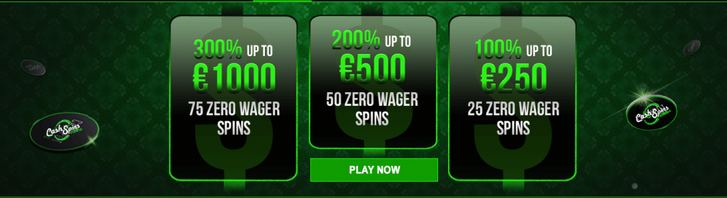 Cash spins Casino
