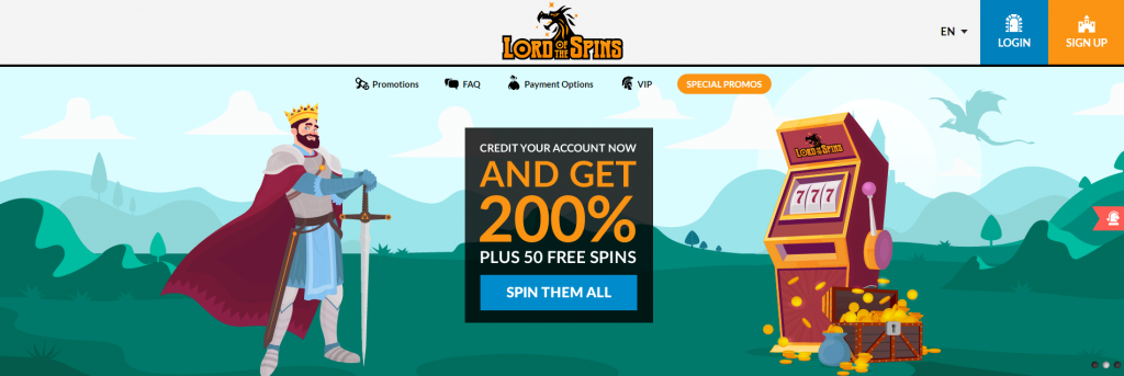 Lord of the Spins Casino