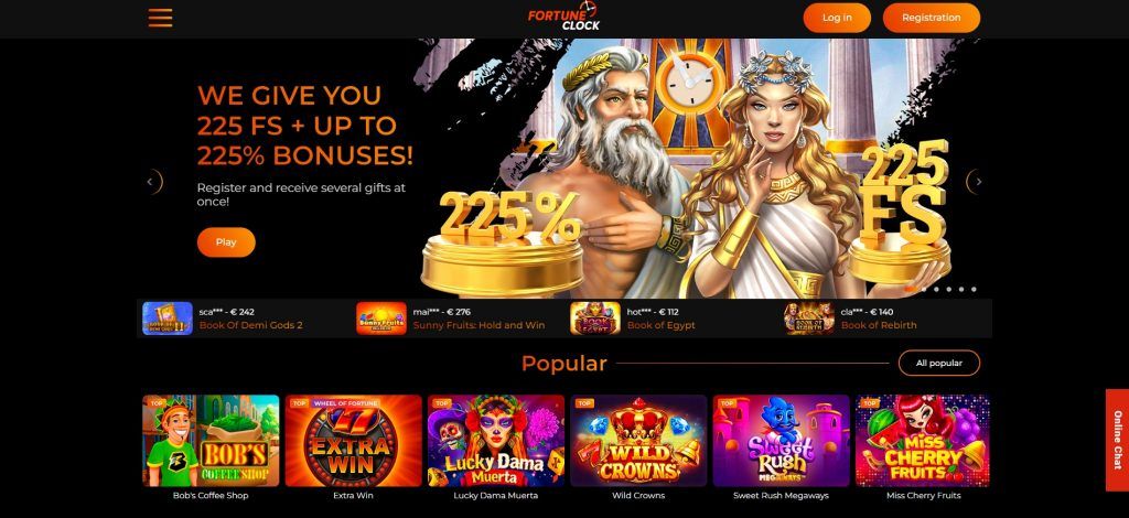 Fortune Clock Casino