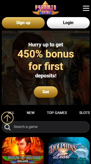 Pyramid Spins mobile