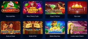 Euphoria Wins casino games