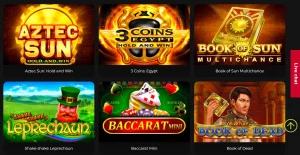 Chillireels Casino games