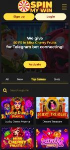 Spin My Win mobile