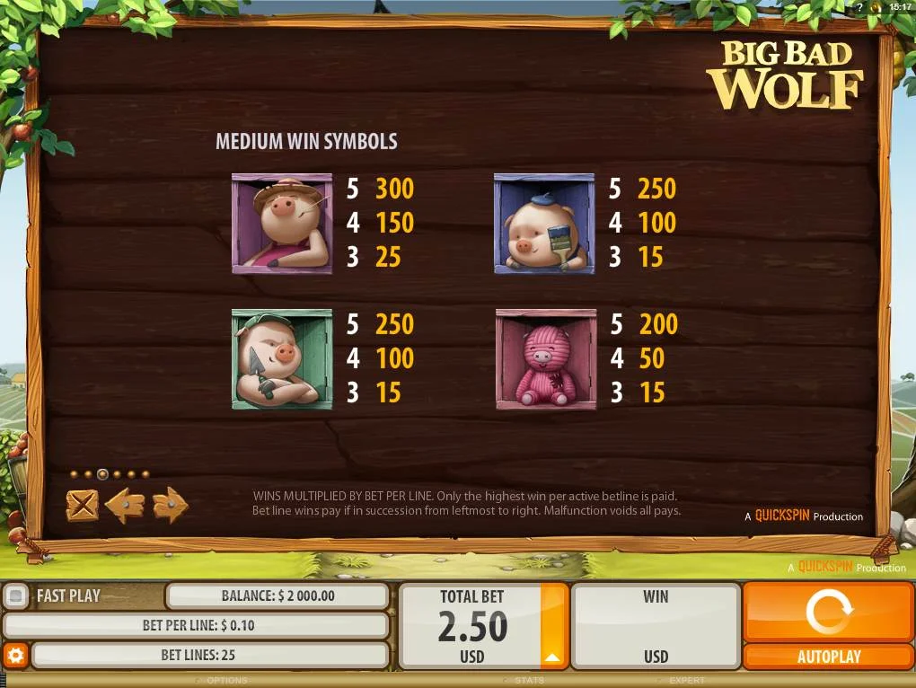 big bad wolf slot