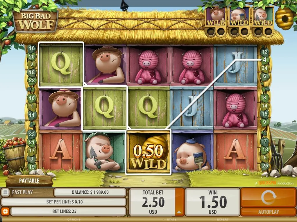big bad wolf slot free