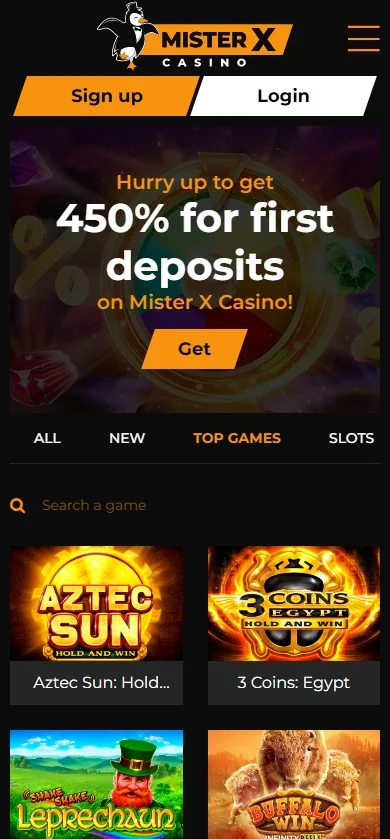 mister x casino mobile