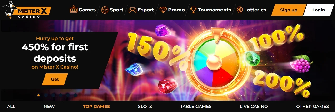 mister x casino