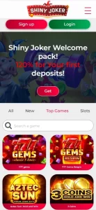 Mobile casino Shiny Joker casino