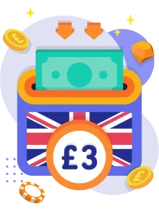 3 minimum deposit casino uk