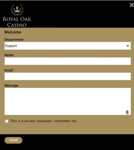 royal oak casino contact
