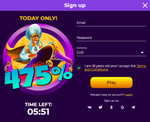 Midnight Wins login