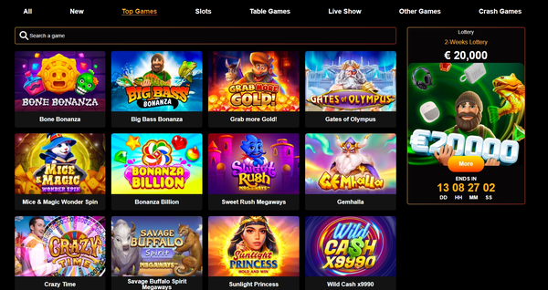 Bass Win Casino slots